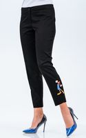 елегантни дамски панталони с висока талия - 73467 промоции