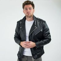 Leather Bomber Jackets - 39513 selection
