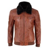 Leather Bomber Jackets - 82050 promotions