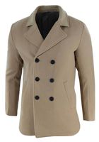 Mens Black Overcoat - 7071 promotions