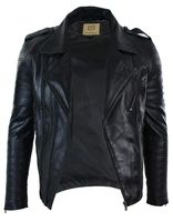 Mens Leather Biker Jacket - 57371 news